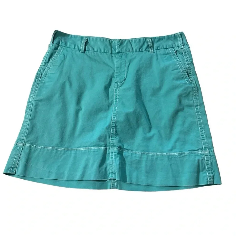 Merona women's size 12 teal mini skirt